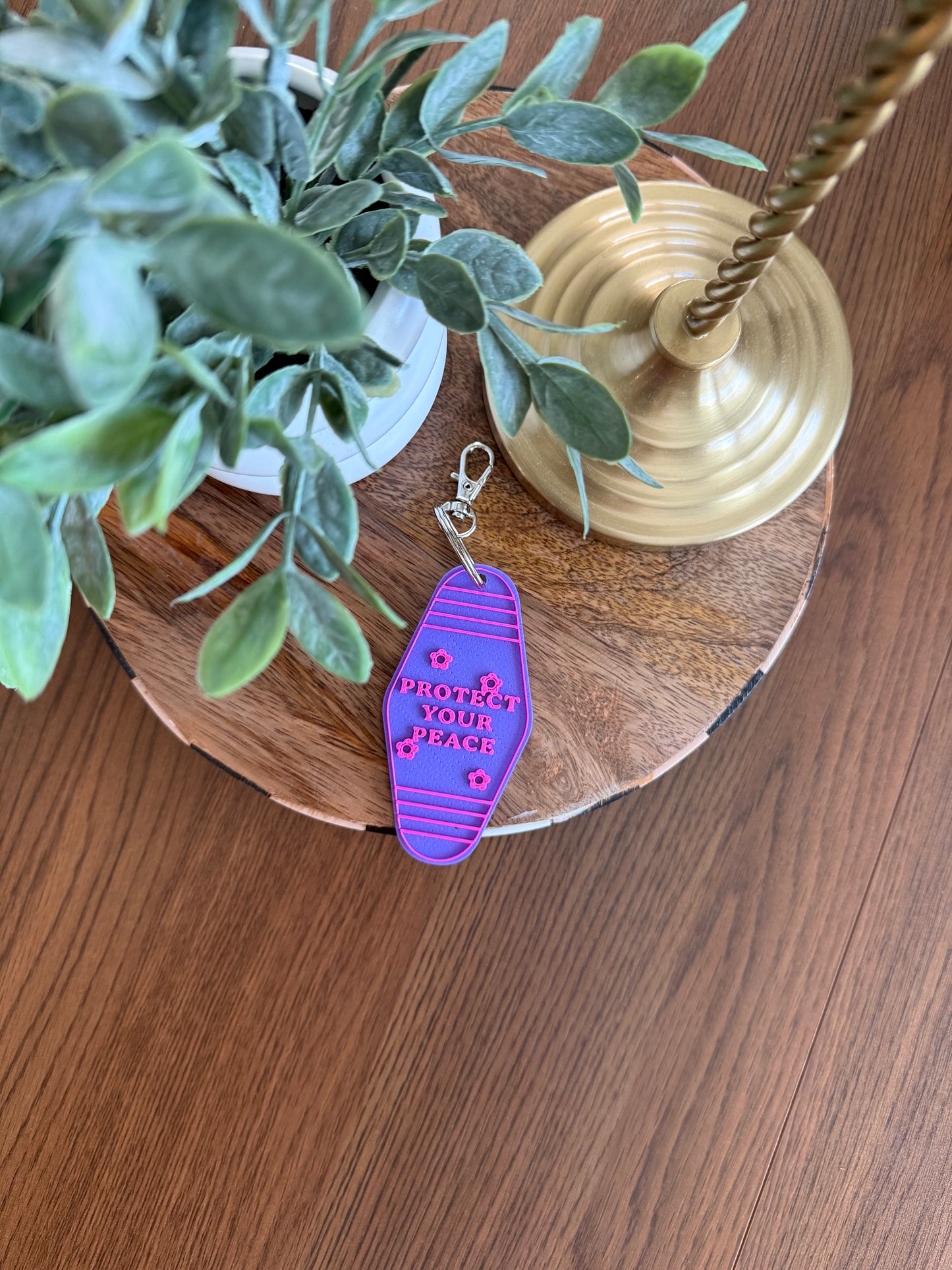 Protect Your Peace Key Chain