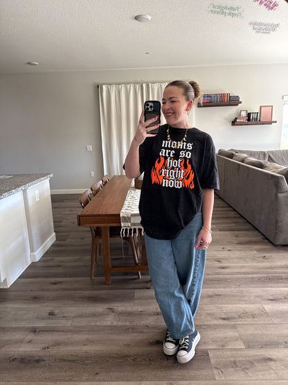 Moms Are So Hot Right Now w/ Flames image 5