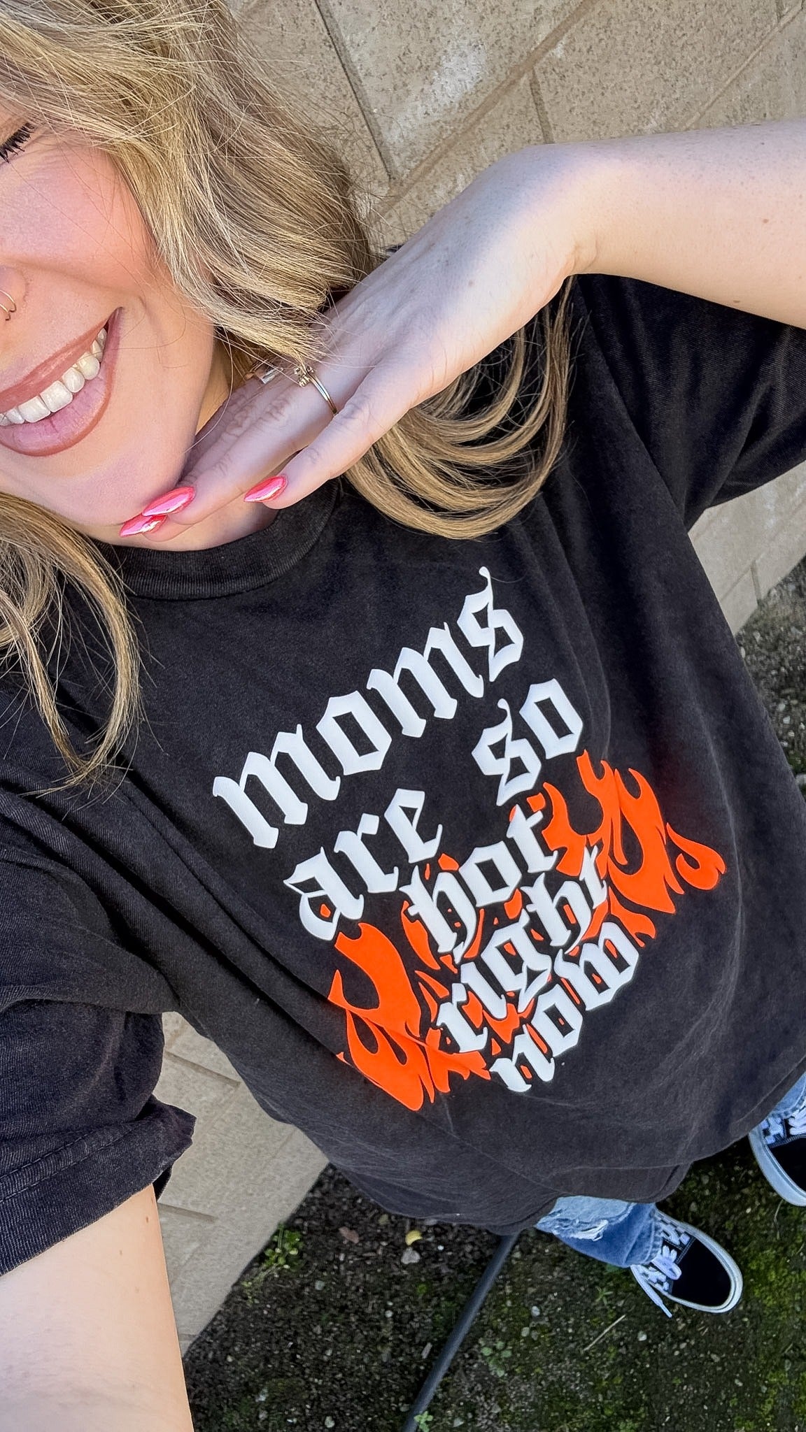 Moms Are So Hot Right Now w/ Flames image 4