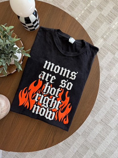 Moms Are So Hot Right Now w/ Flames image 0