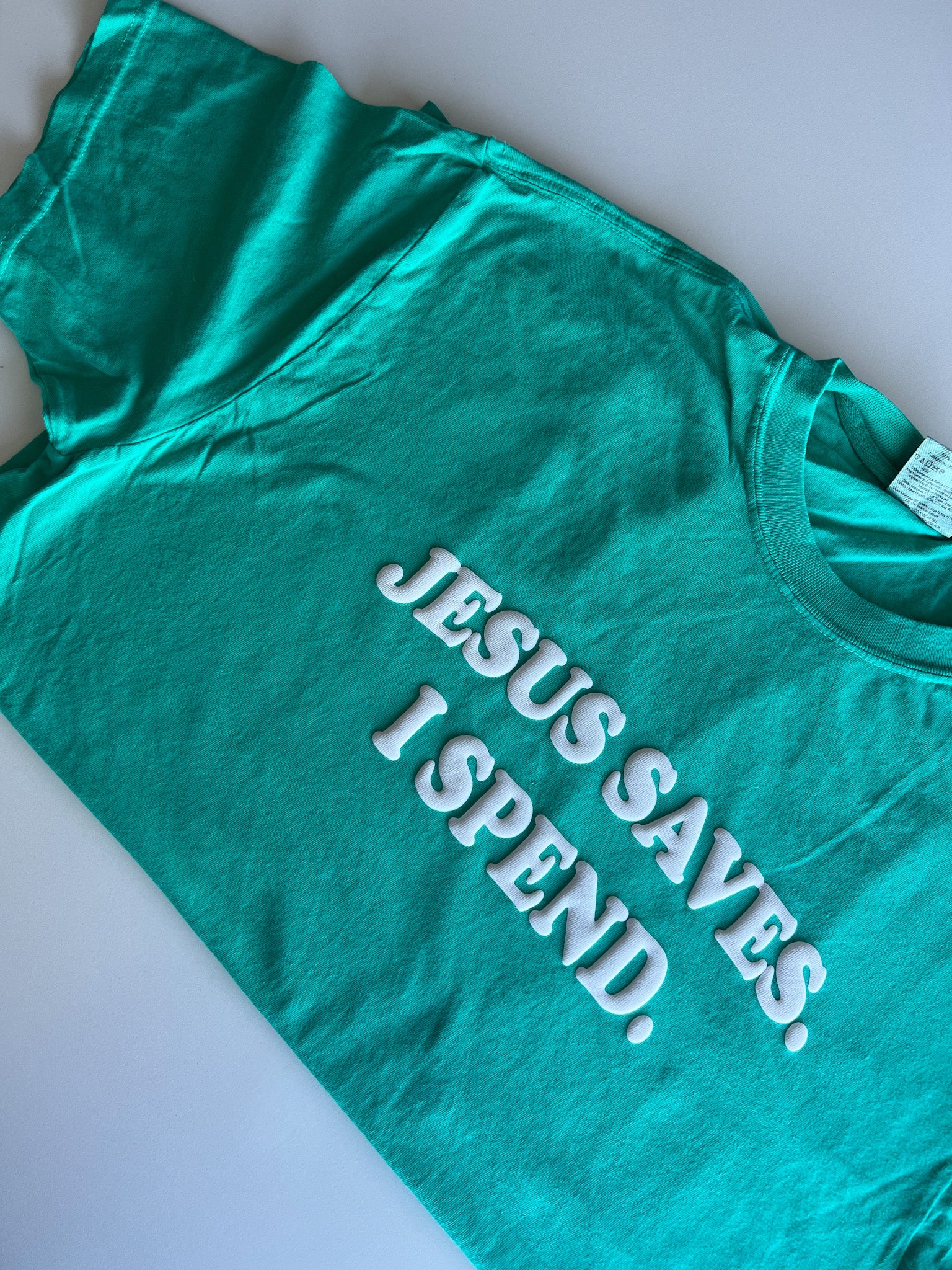 Jesus Saves. I Spend. image 0