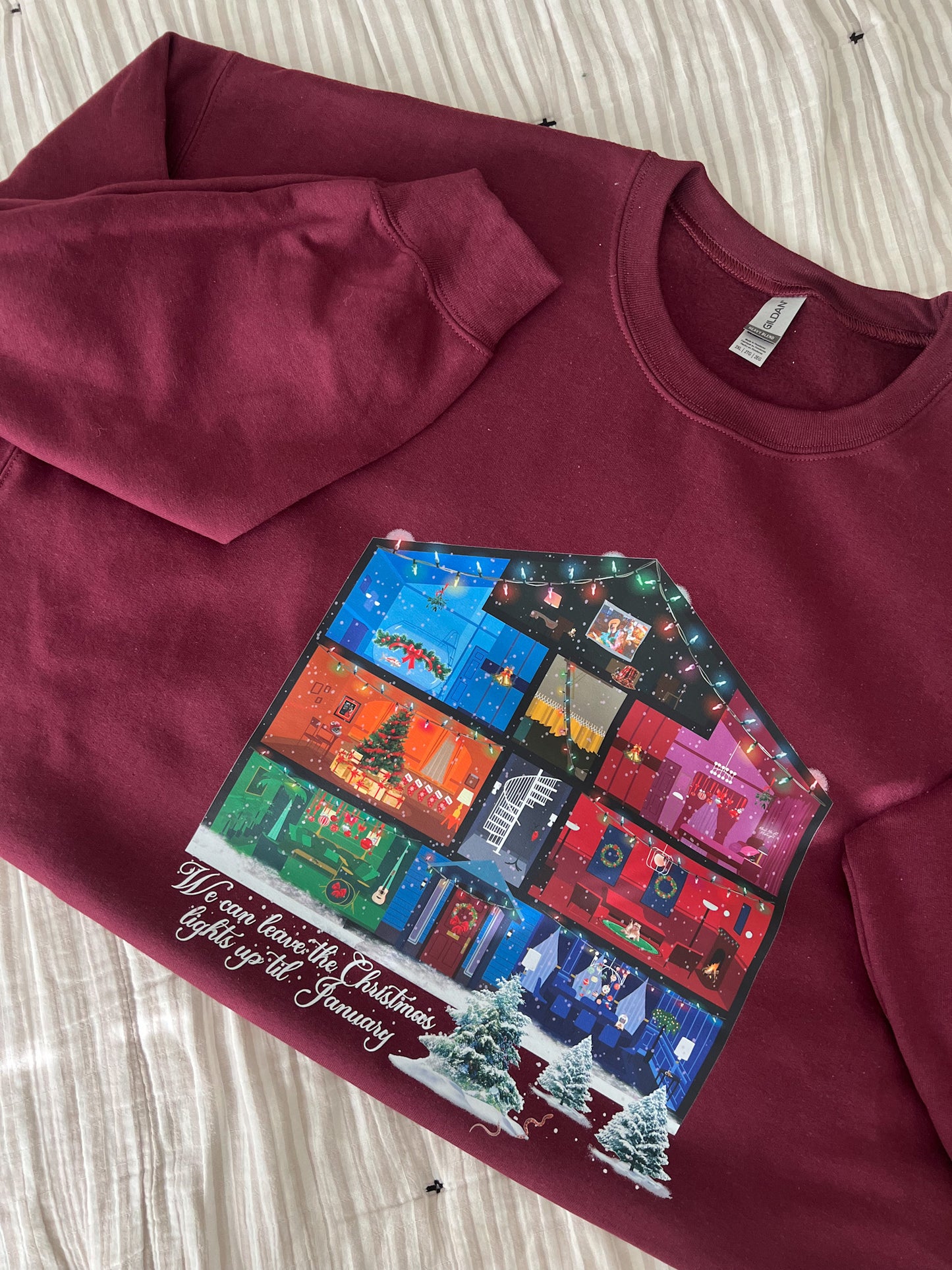 Christmas Lover House Sweatshirt image 0