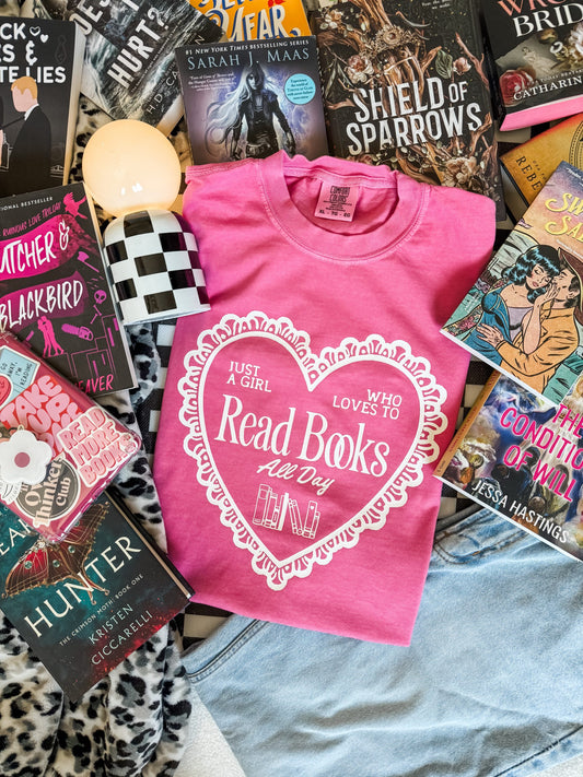 Just A Girl Who Loves To Read Books image 0