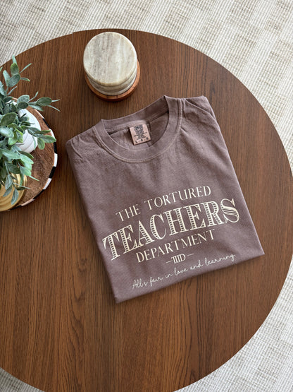 The Tortured Teachers Department
