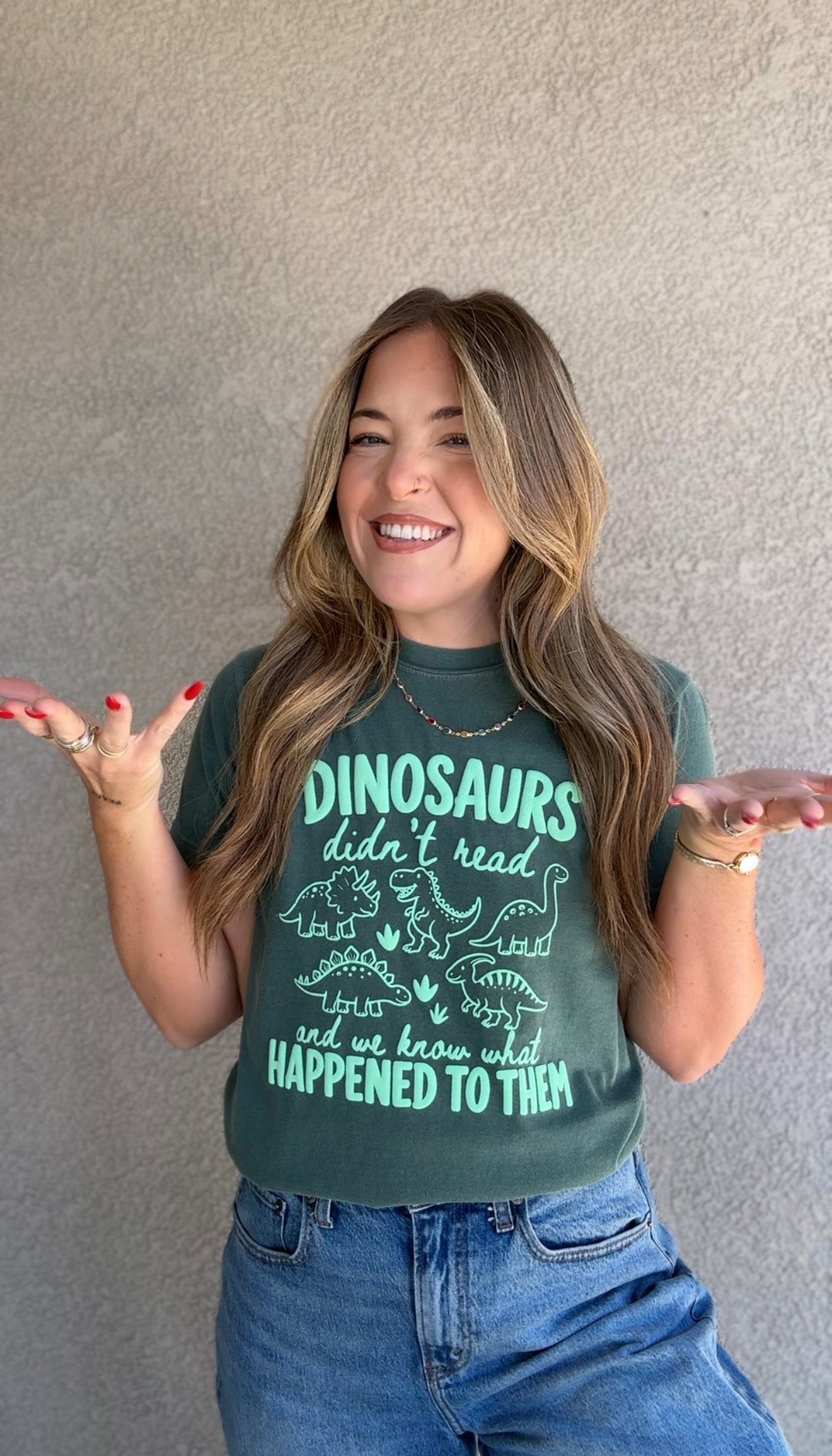Dinosaurs Didn't Read...