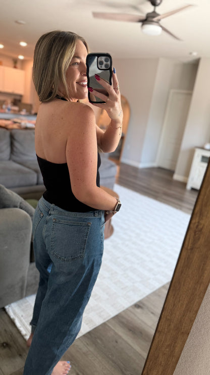 Basic Black Halter