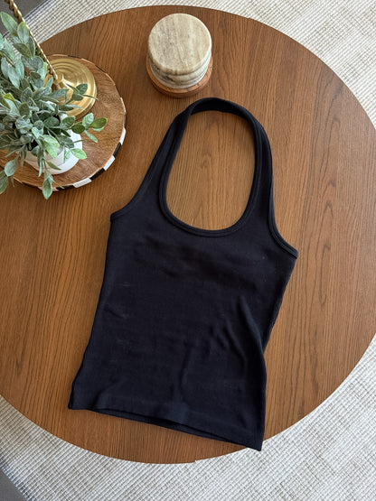 Basic Black Halter