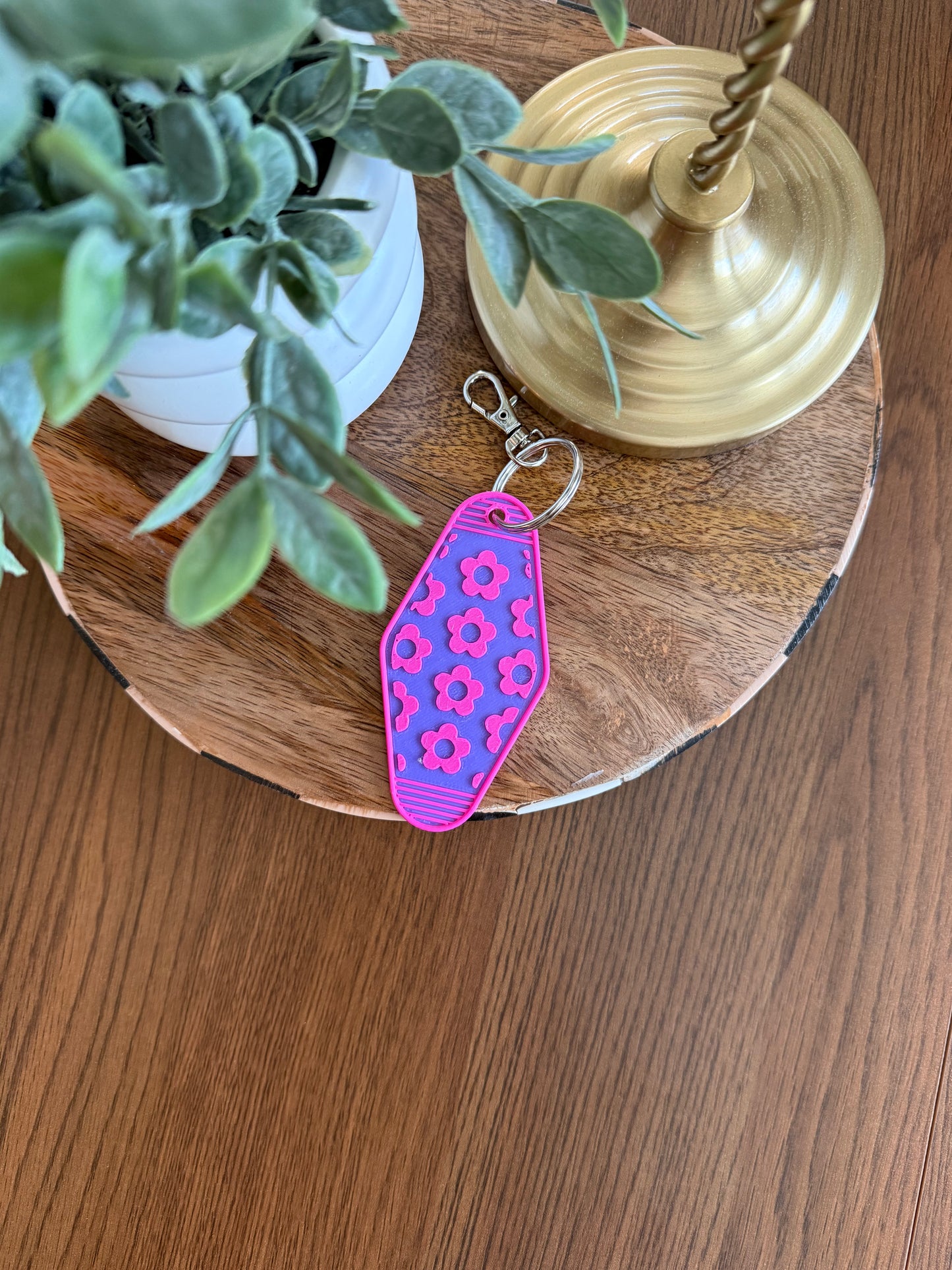 Flower Key Chain