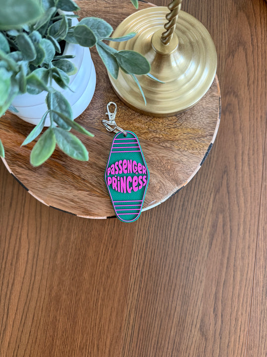 Passenger Princess Keychain
