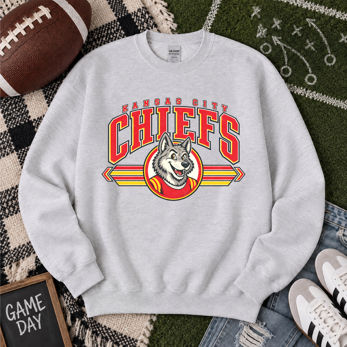 Mascot Vintage Football