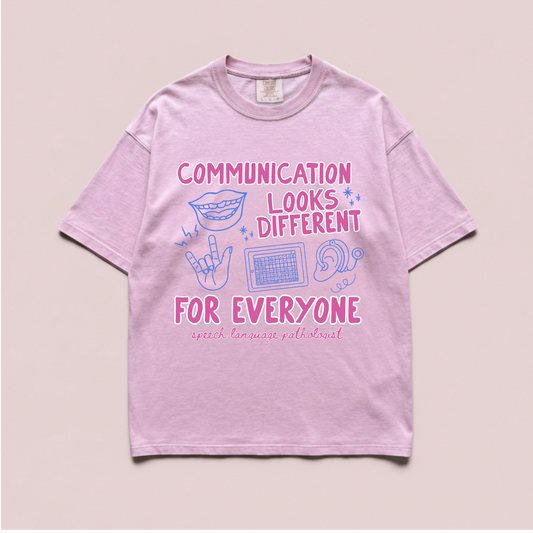 Communication Looks Different For Everyone