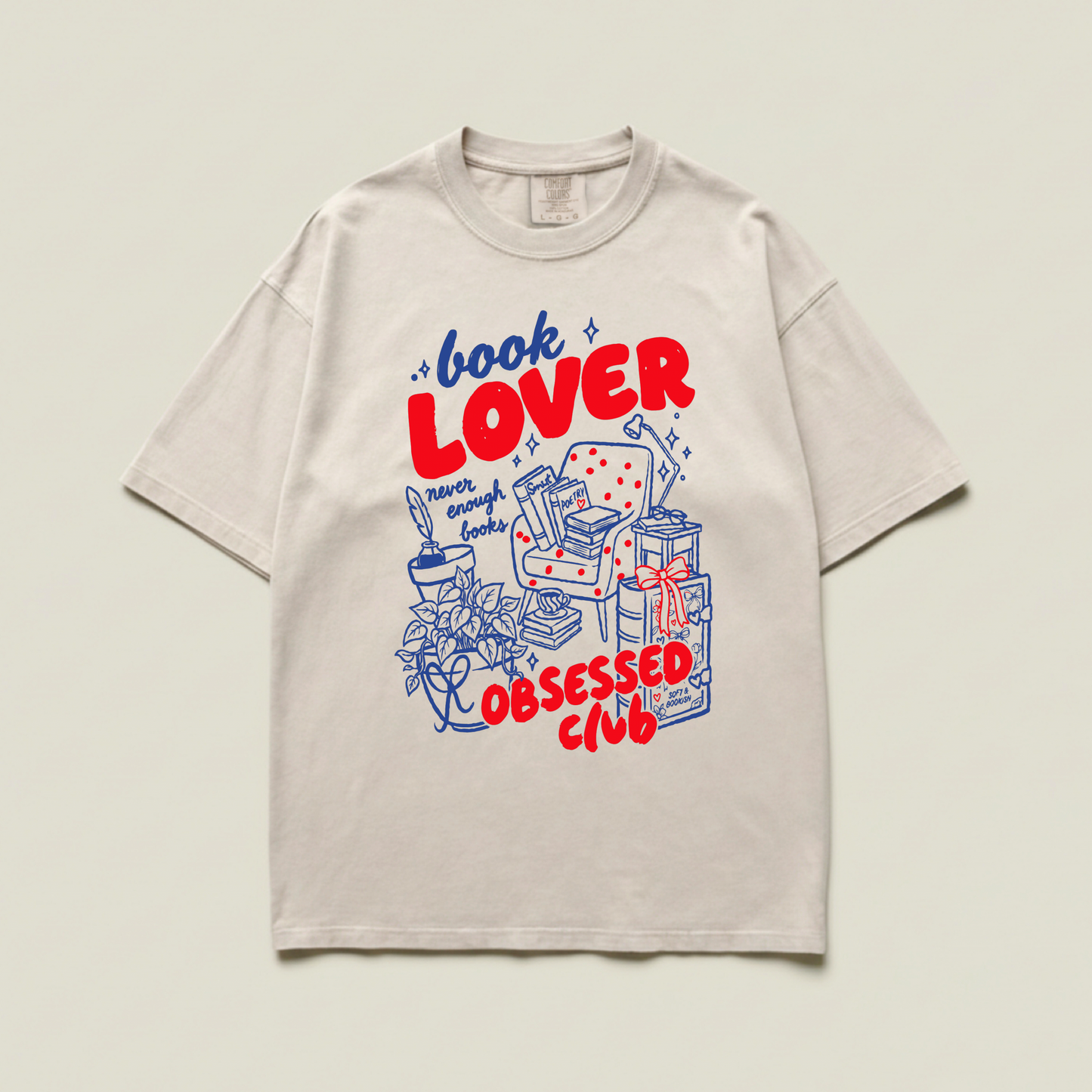 Book Lover Obsessed Club image 3