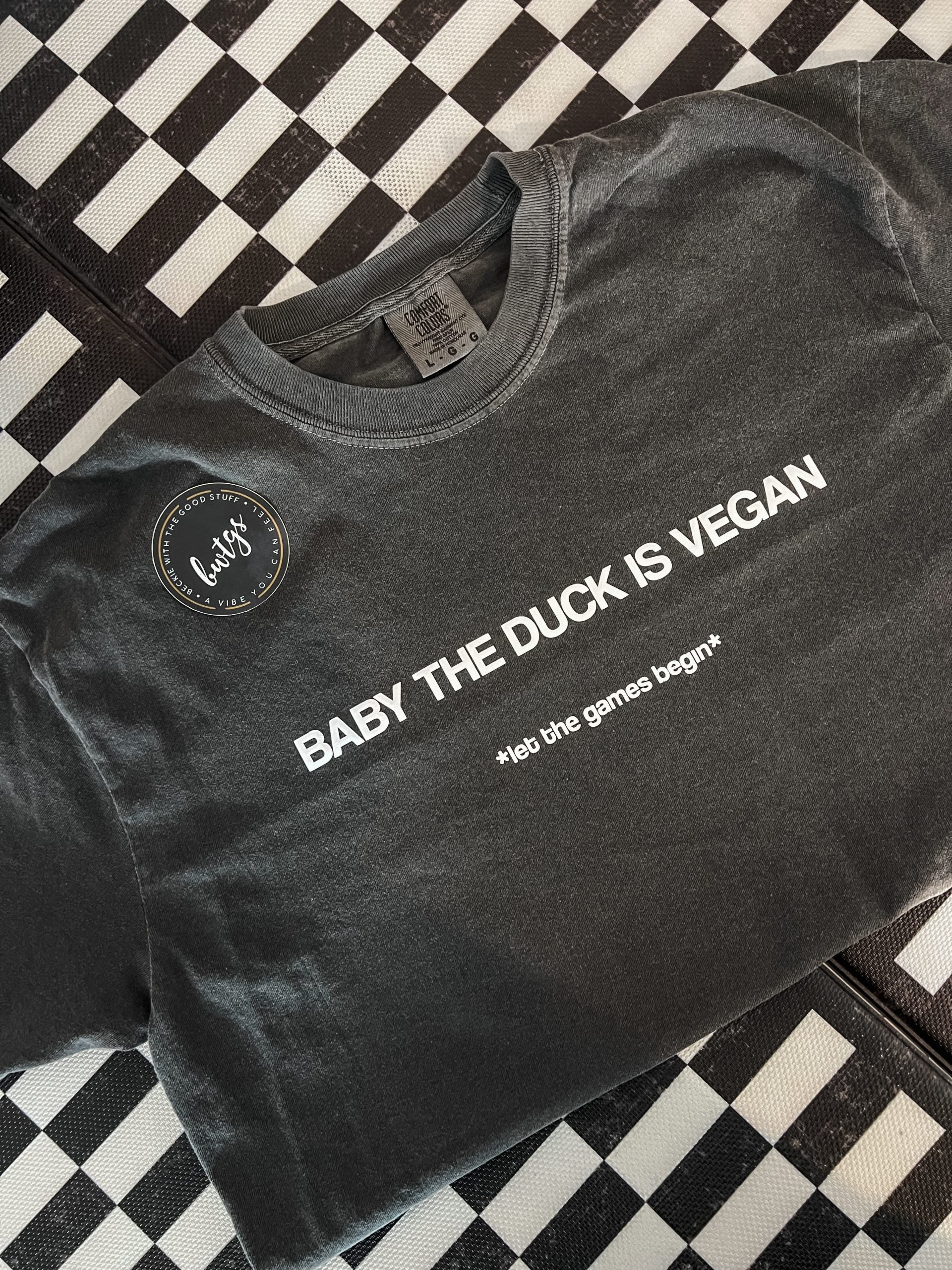 Wrong Lyrics Only: The Duck Is Vegan image 0