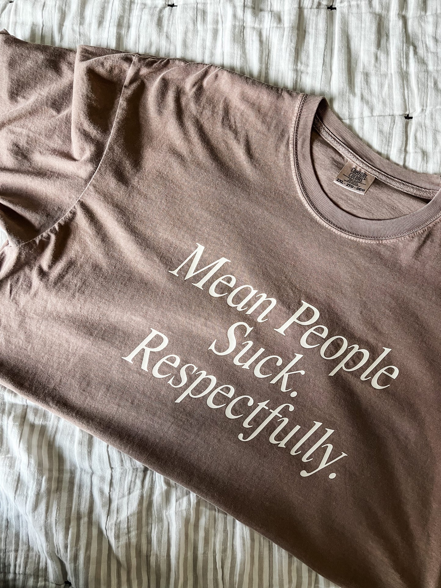 Mean People Suck, Respectfully image 2