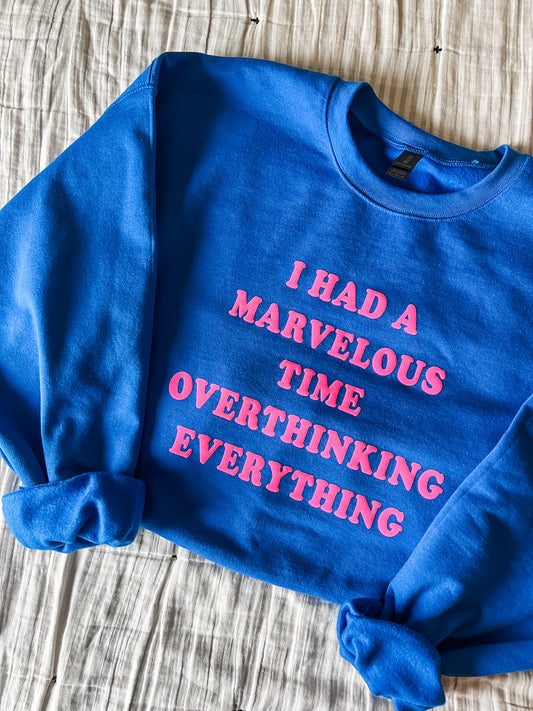I Had A Marvelous Time Overthinking Everything image 0