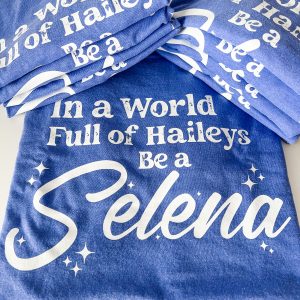 In A World Of Haileys, Be A Selena