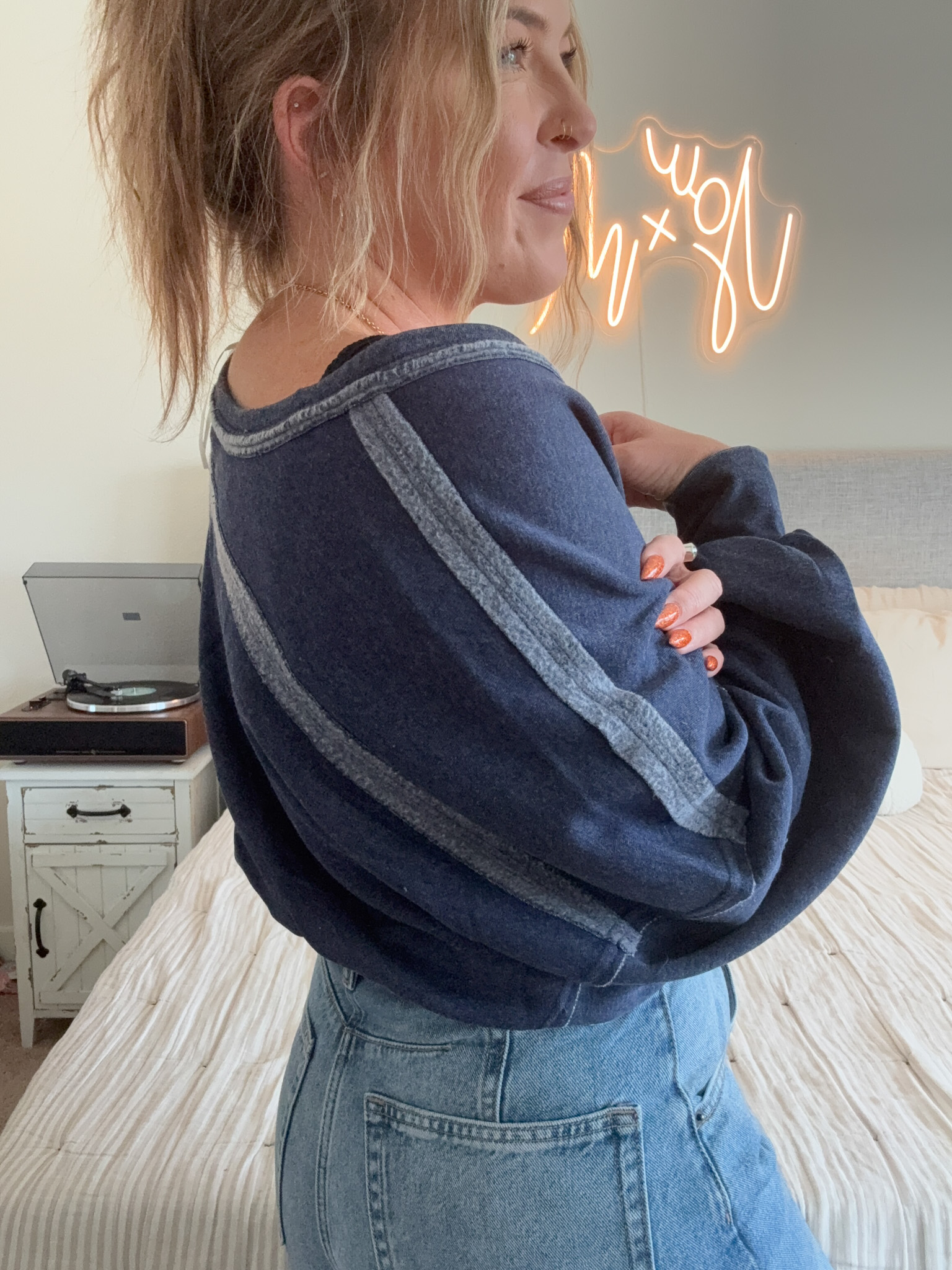 Oversized Crop Shrug - Image 2