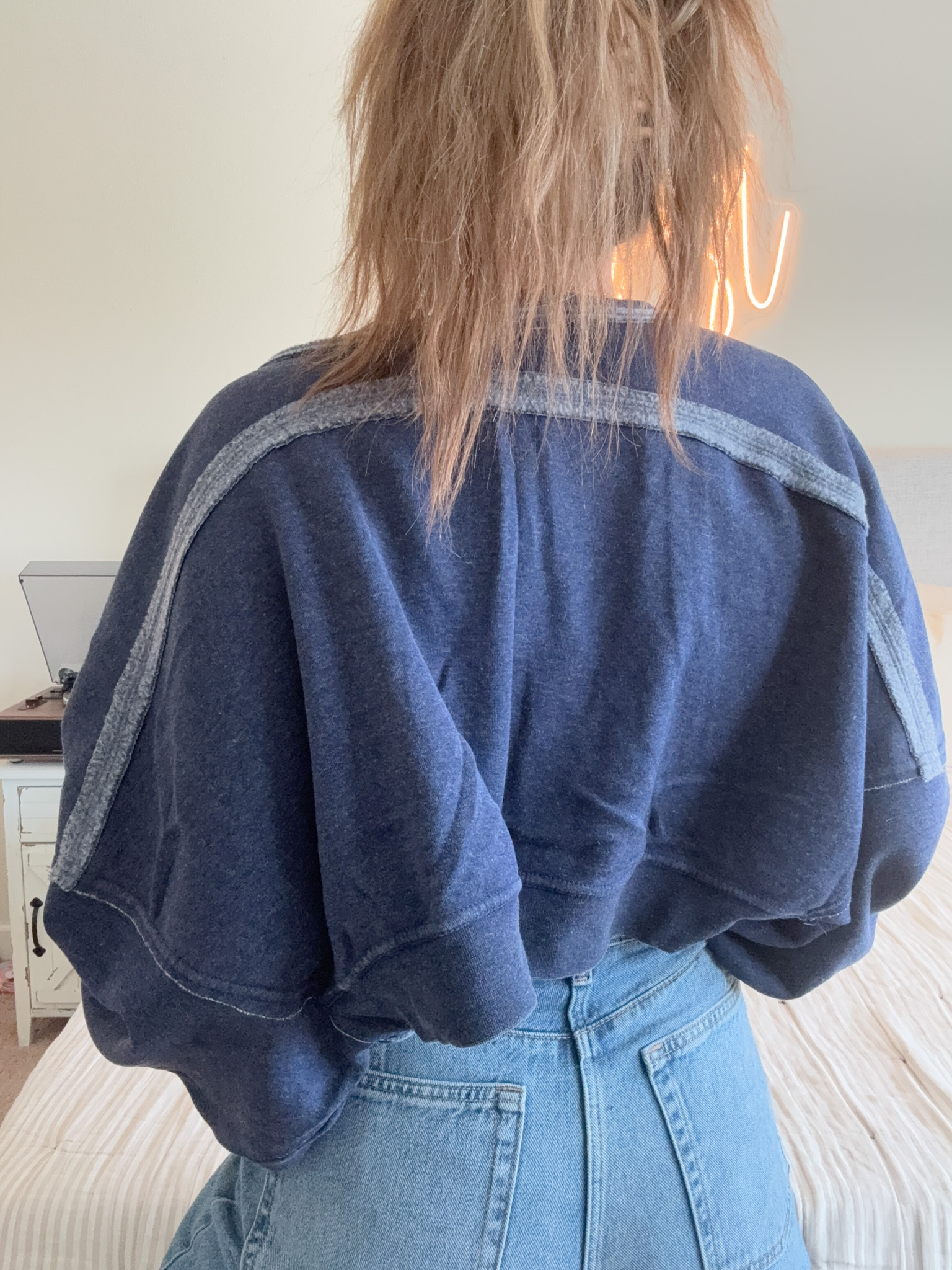 Oversized Crop Shrug - Image 3