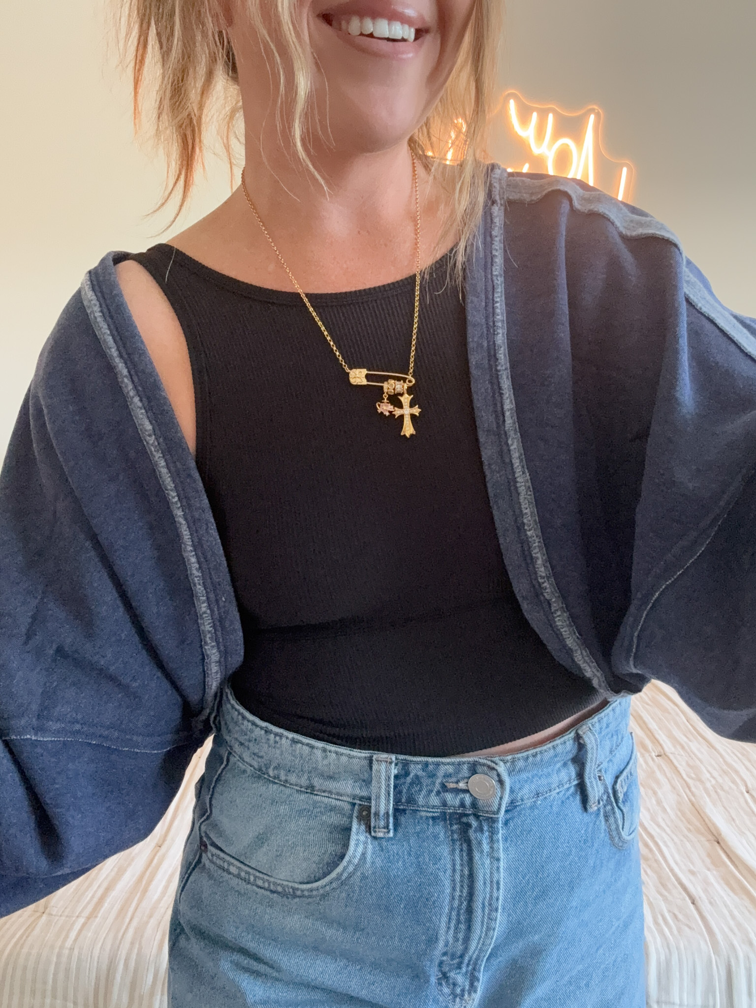 Oversized Crop Shrug - Image 5