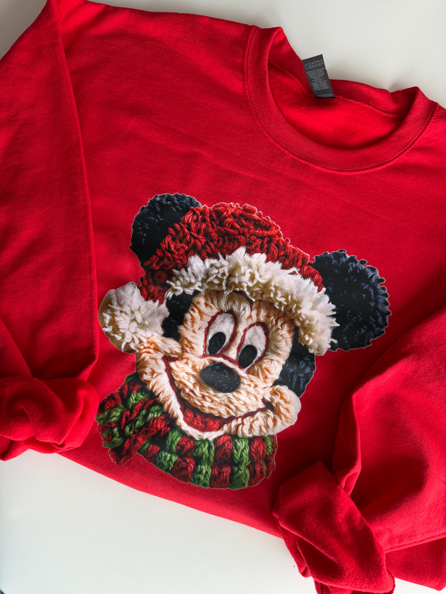 Faux Yarn Mickey