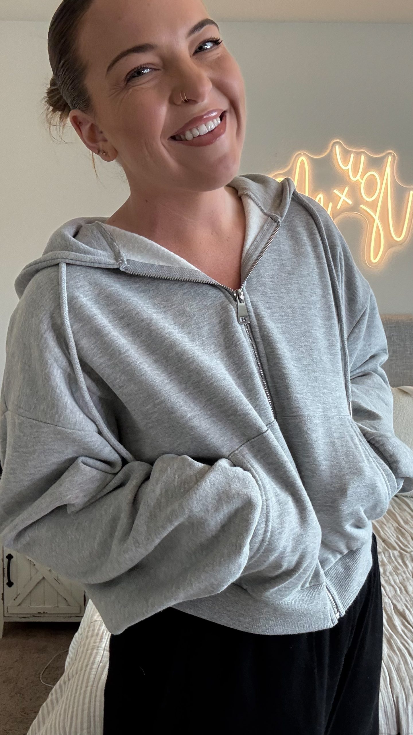 Grey Risen Hoodie - Image 4