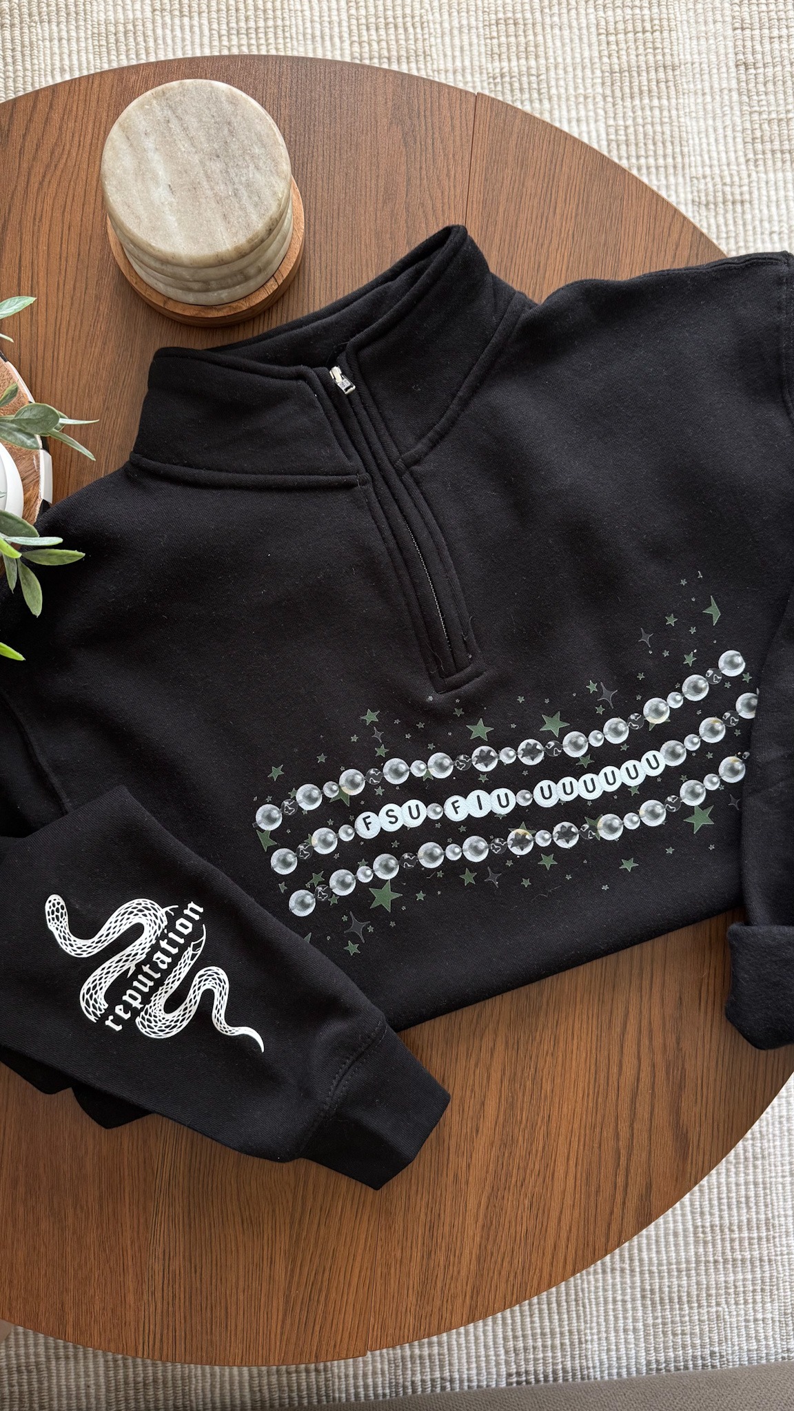 FSU FIU Sweatshirt W/ Snake Detail - Image 7