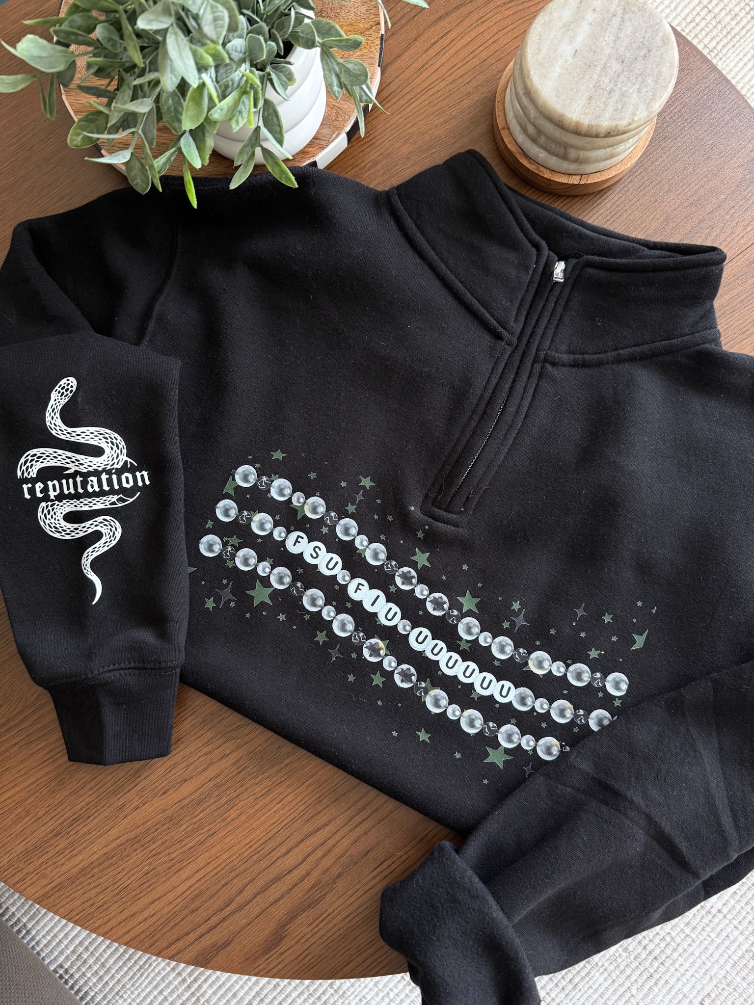 FSU FIU Sweatshirt W/ Snake Detail - Image 5