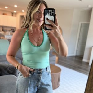 Blue Green Halter